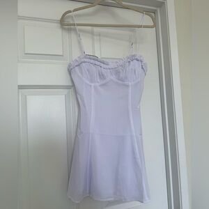 Hannah Mini Dress in White